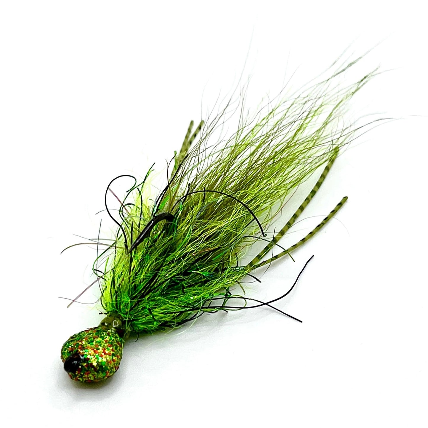 Critter jig - swamp green